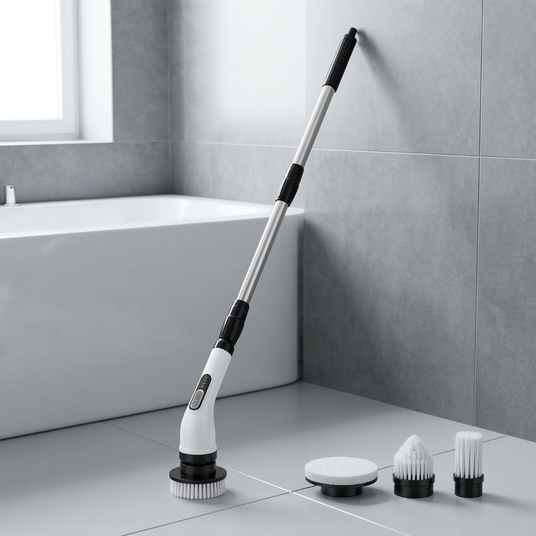 One Tool. Every Surface. The Whole Bathroom Without Stopping Once.
