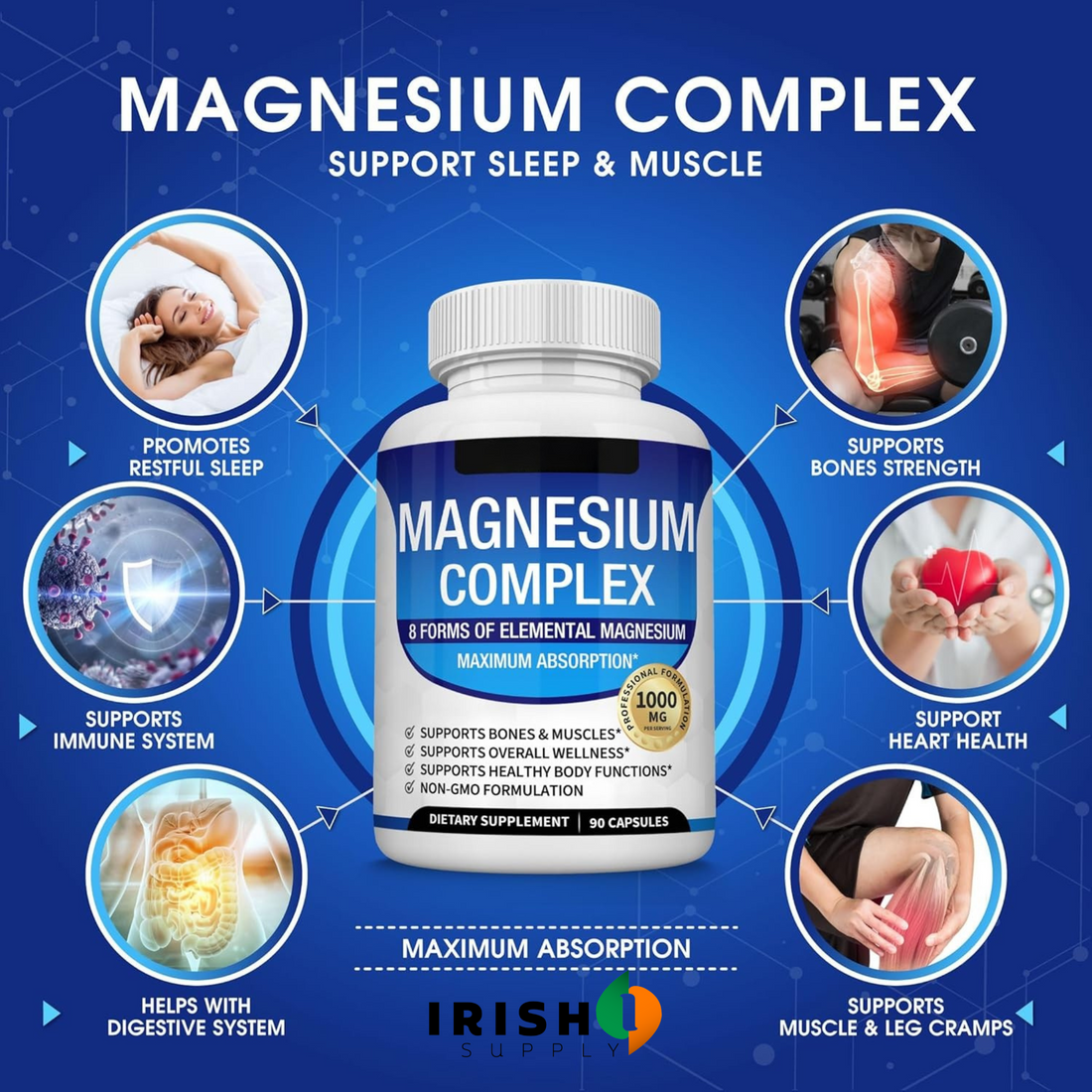 VITALYX Holistic Magnesium Support 90 Capsules