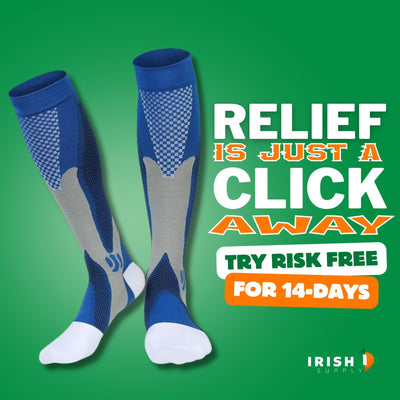 FLEXY Compression Socks for Travel & Sport