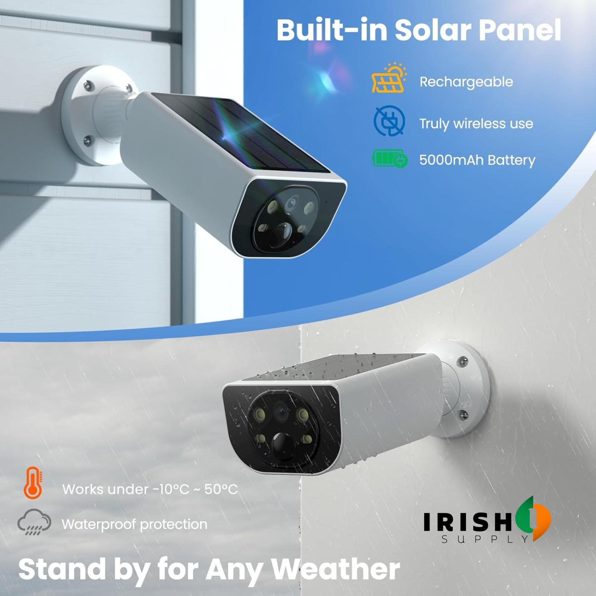 XYRON Wireless Outdoor Security Camera