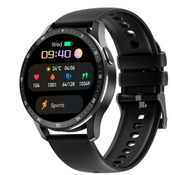 STREAMFIT™ Smartwatch with Built-in Earbuds