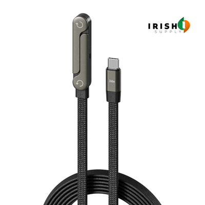 FLUXHOLD Fast Charger with Adjustable Viewing Stand (240 Watts)