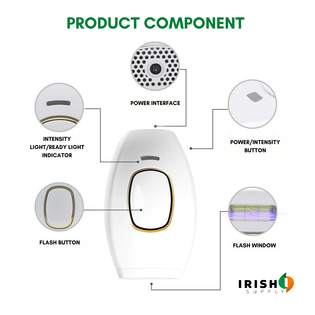 Irish Supply, Vanera™ IPL Laser Hair Remover