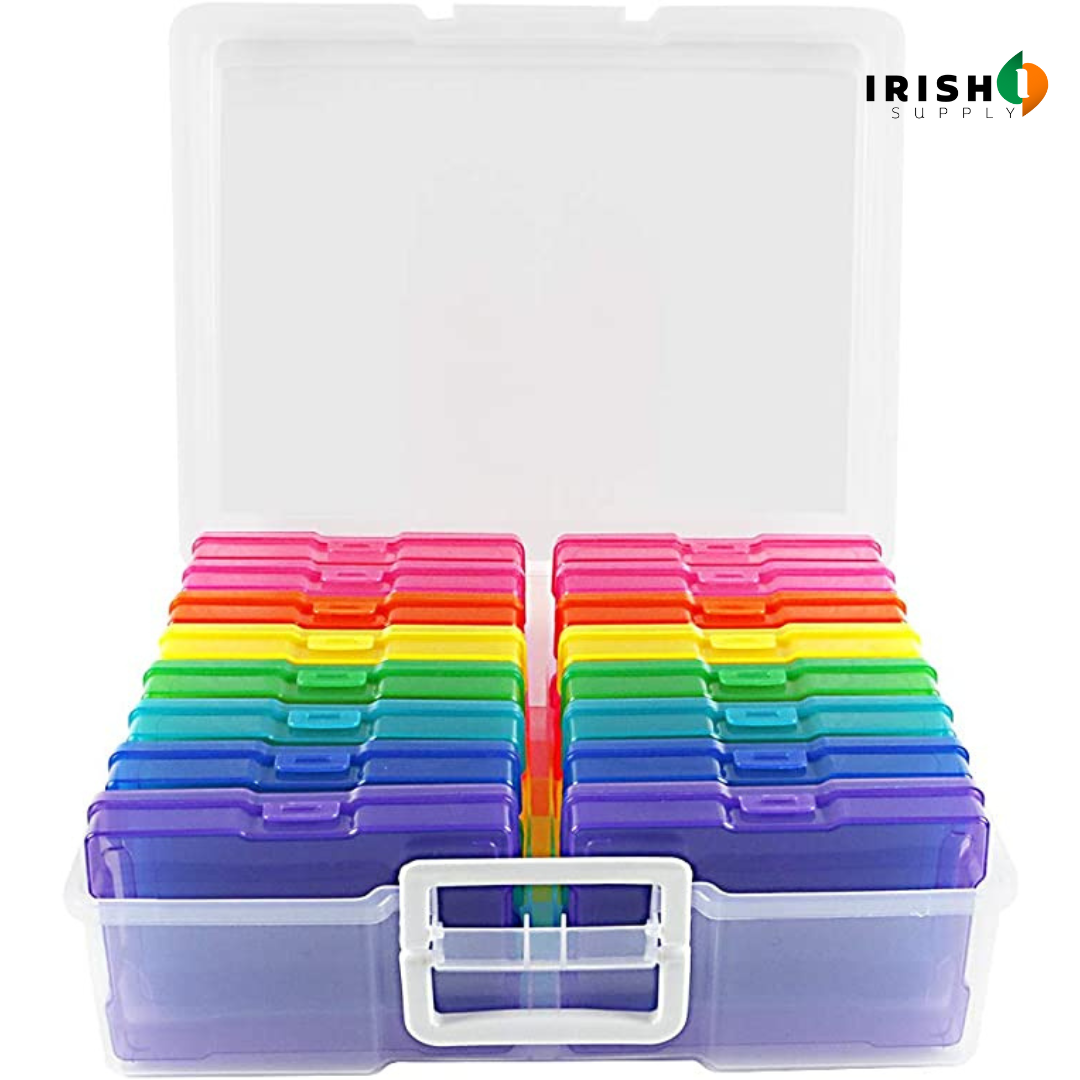 Irish Supply, CRAFTCADDY Photo Cases and Clear Craft Storage Box