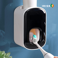 Irish Supply, BRUSHRACK Wall Mounted Toothbrush Holder & Dispenser