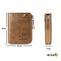 Irish Supply, BlockRob™ Leather Safety Wallet