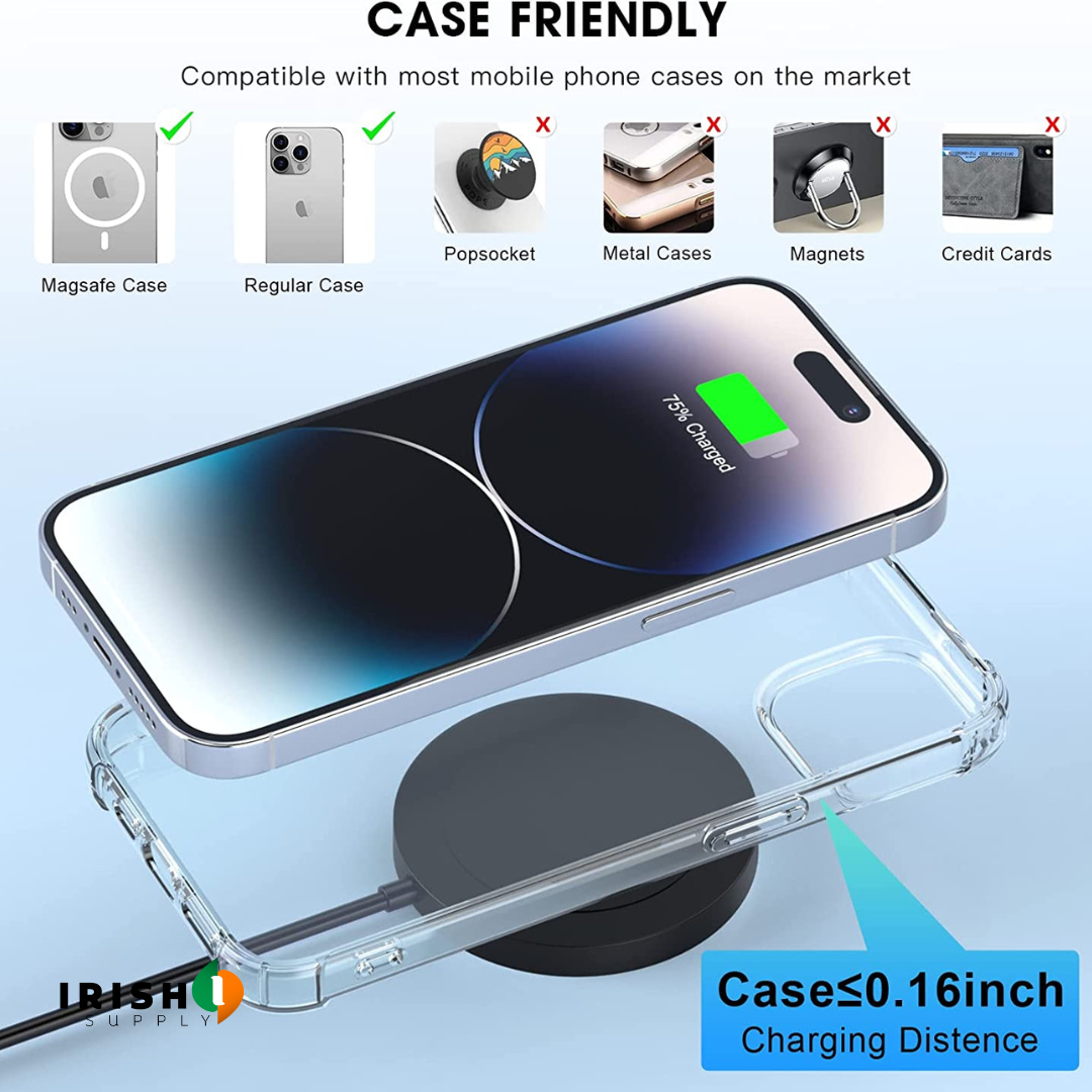 Irish Supply, CHARGEMATE Magnetic Wireless Charging Pad