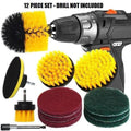 Irish Supply, TRACTIONX Drill-Attached Brush