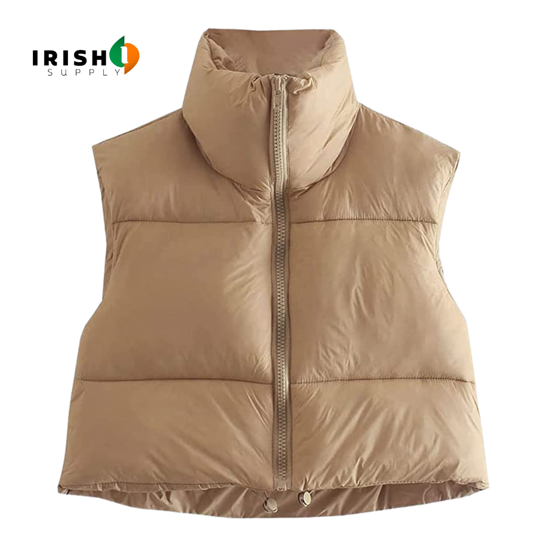 Irish Supply, ABERO Cropper Puffer Vest