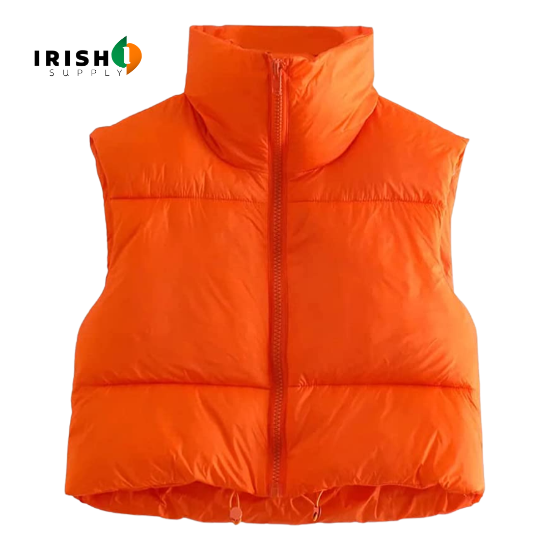 Irish Supply, ABERO Cropper Puffer Vest