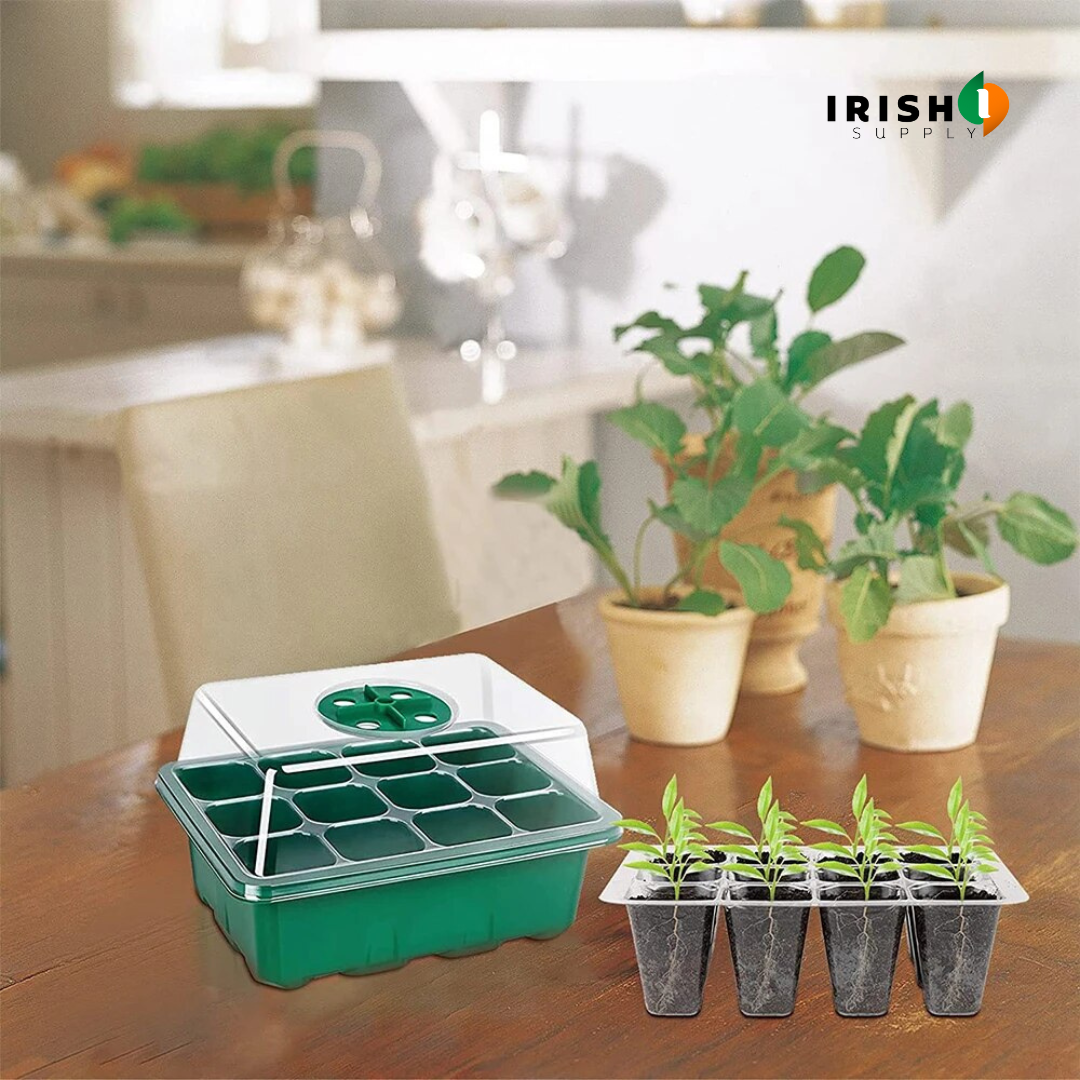 Irish Supply, SPROUTEASE Seed Starter Kit with Humidity Dome