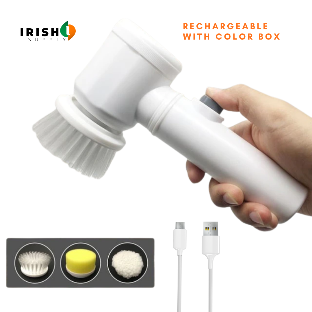 Irish Supply, Irish Supply, RushBrush­™ Handheld Electric Brush