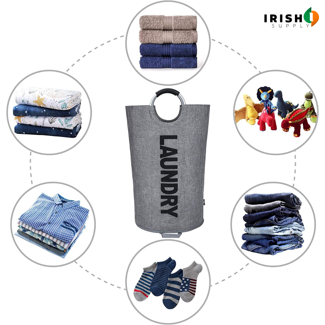 Irish Supply, PACKNWASH Collapsible Laundry Bag