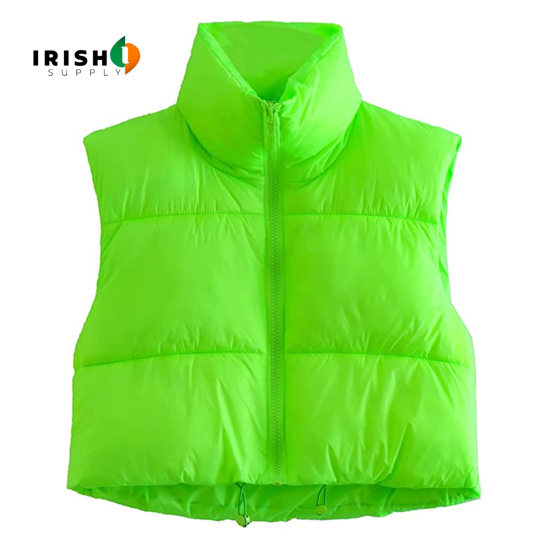 Irish Supply, ABERO Cropper Puffer Vest