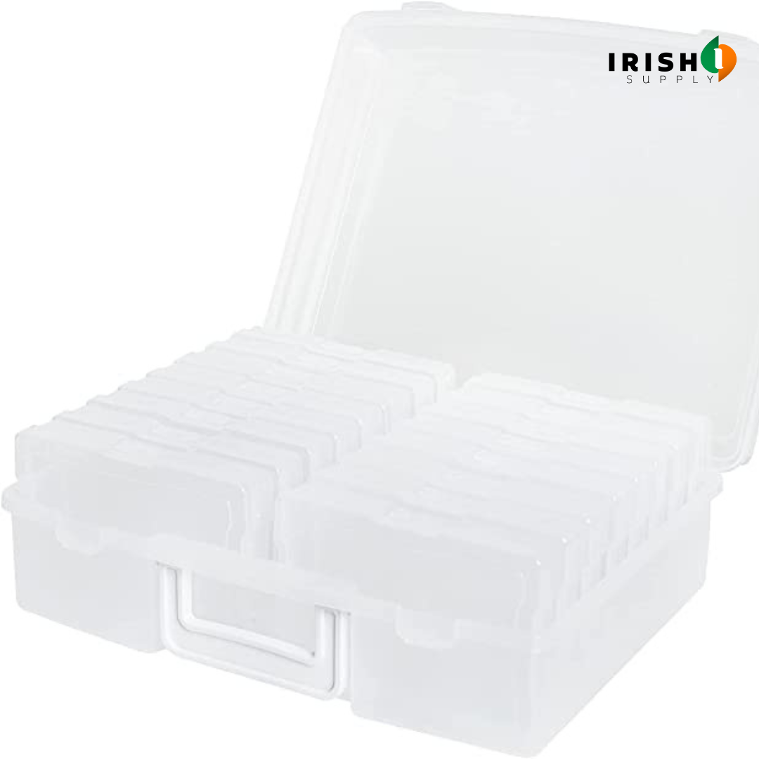 Irish Supply, CRAFTCADDY Photo Cases and Clear Craft Storage Box