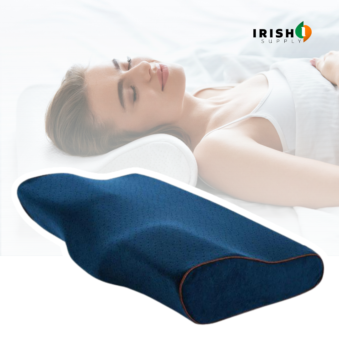 Irish Supply, LUXELOFT Orthopedic Butterfly Pillow