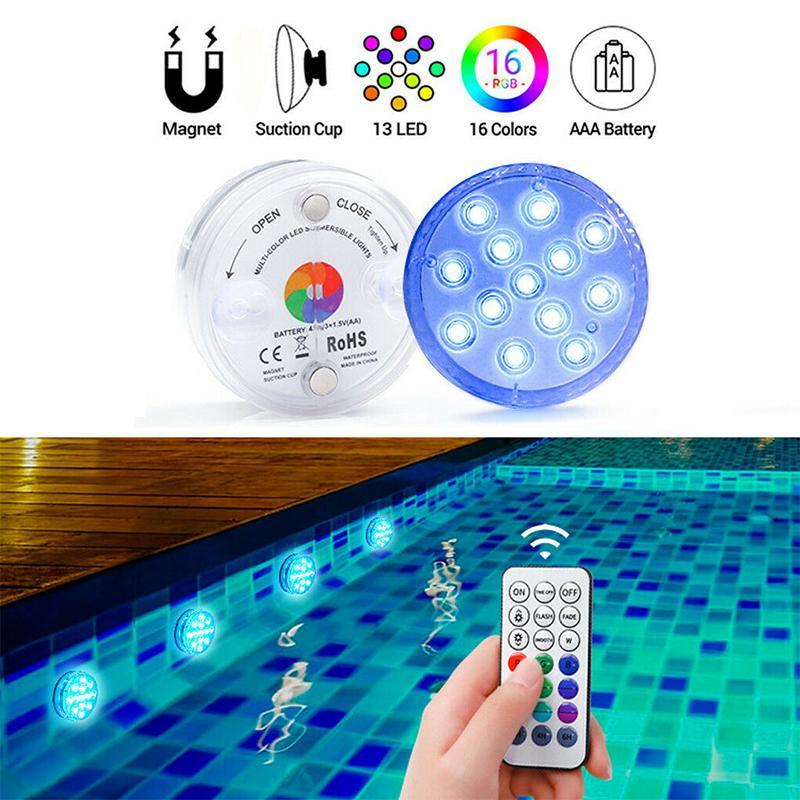 Submersible Pool Light  with Remote Control