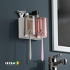 Load image into Gallery viewer, BRUSHRACK Wall Mounted Toothbrush Holder &amp; Dispenser