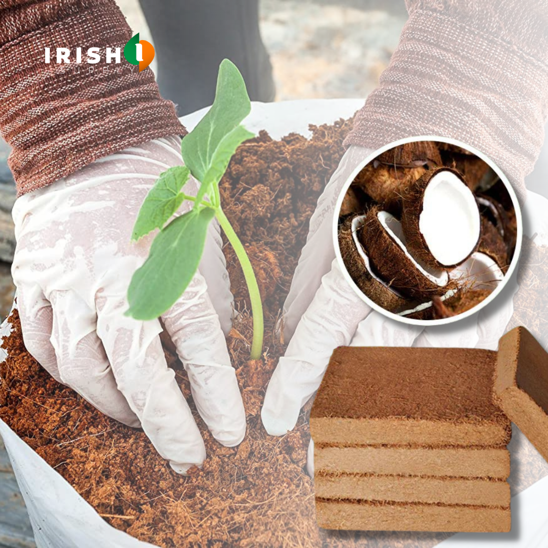 Irish Supply, COCOPEAT Coir Pellet Soil 100g