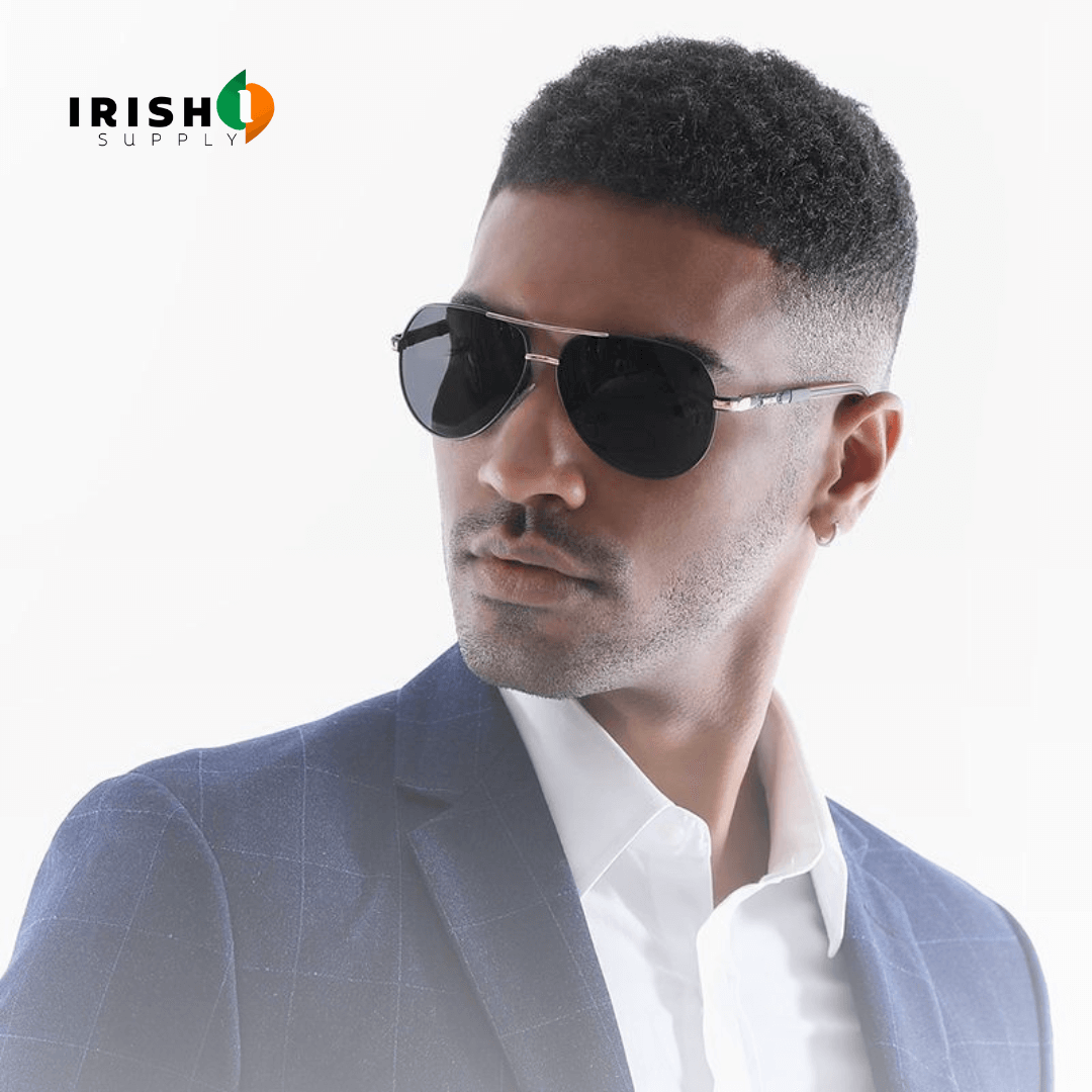 Irish Supply, RETROSPECS Aviator Sunglasses for Men