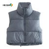 Load image into Gallery viewer, ABERO Cropper Puffer Vest