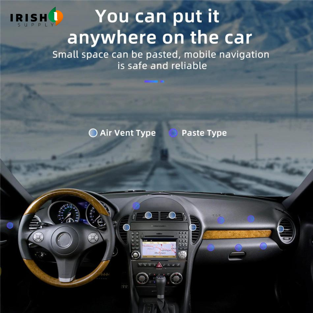Irish Supply, MAGNOHOLD Premium Magnetic Car Windshield or Dashboard Phone Holder