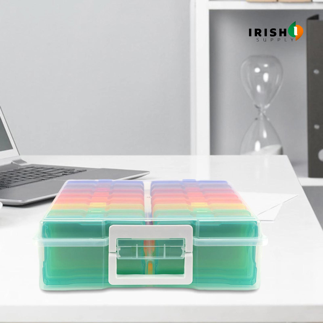 Irish Supply, CRAFTCADDY Photo Cases and Clear Craft Storage Box