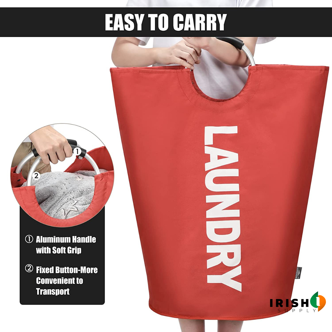 Irish Supply, PACKNWASH Collapsible Laundry Bag