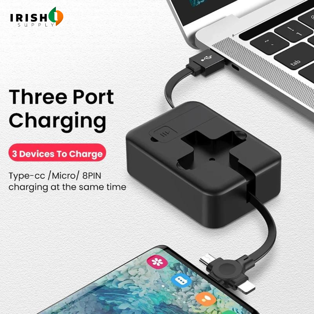 Irish Supply, GOCABLE Retractable Mobile Phone Charging Cable