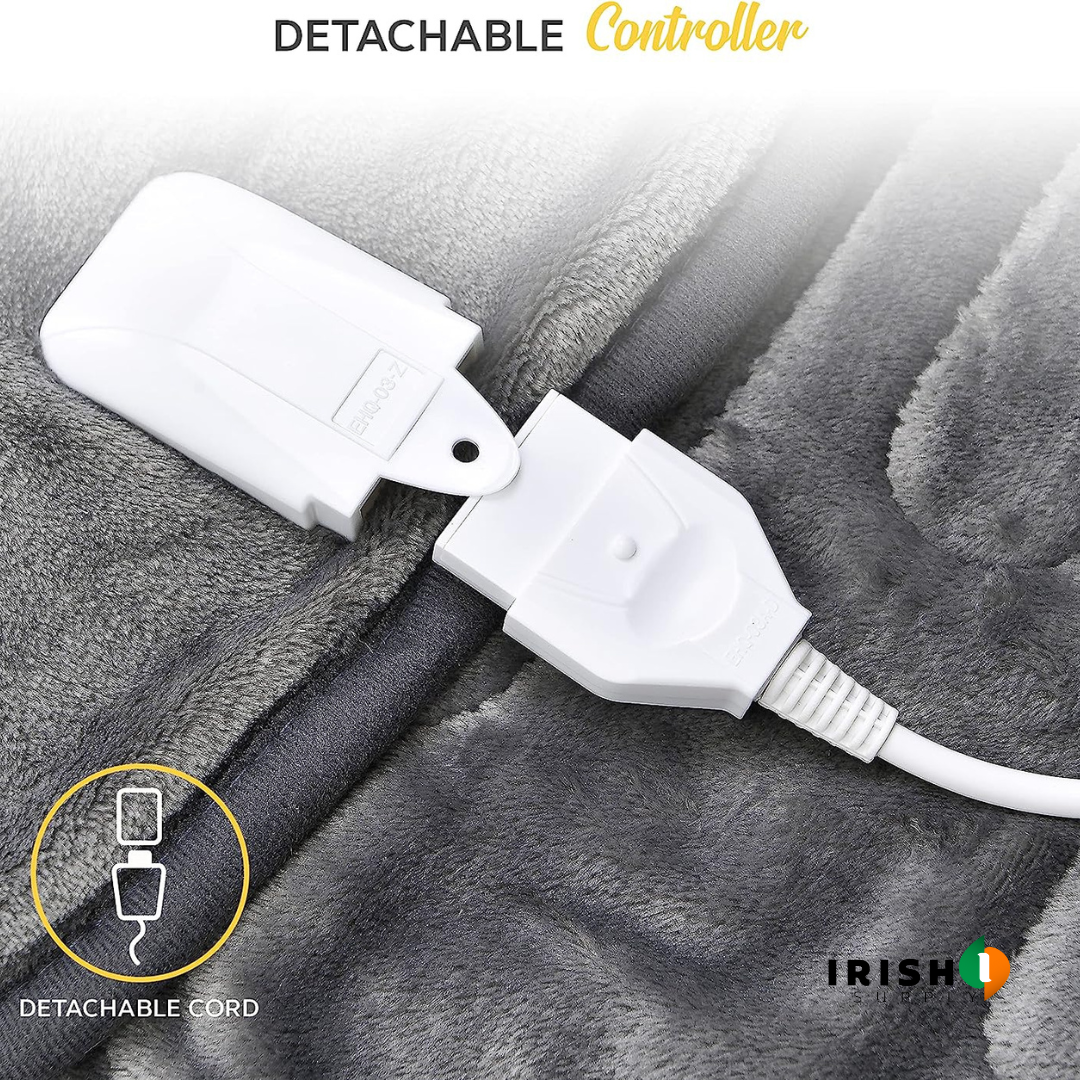 Irish Supply, HEATHUG Warm Winter Throw Electric Blanket