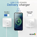 Irish Supply, FLASHCHARGE Apple Block USB Type C Fast Charger