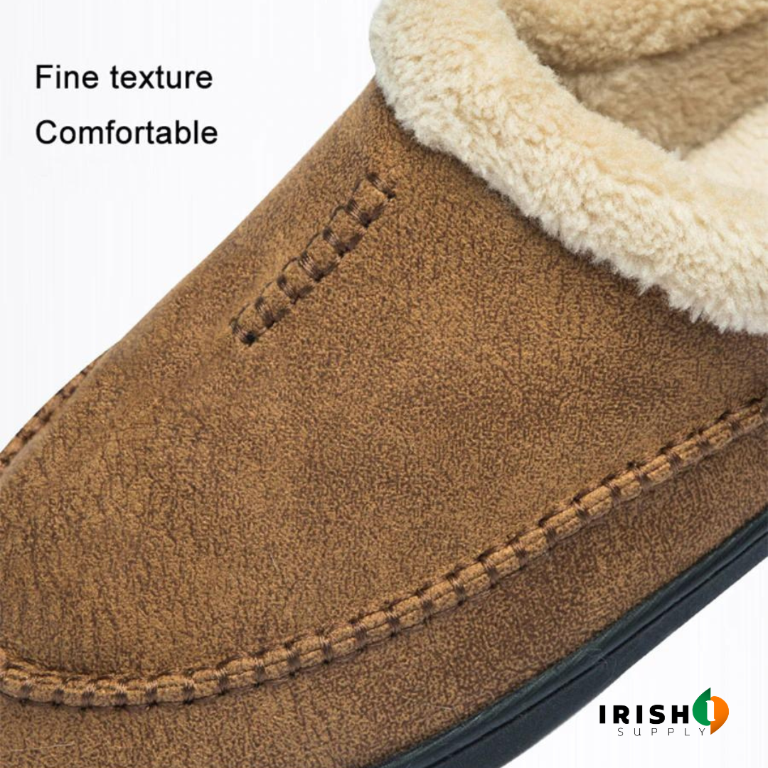 Irish Supply, SOFTCLOUD Fluffy Wide Loafer Slippers