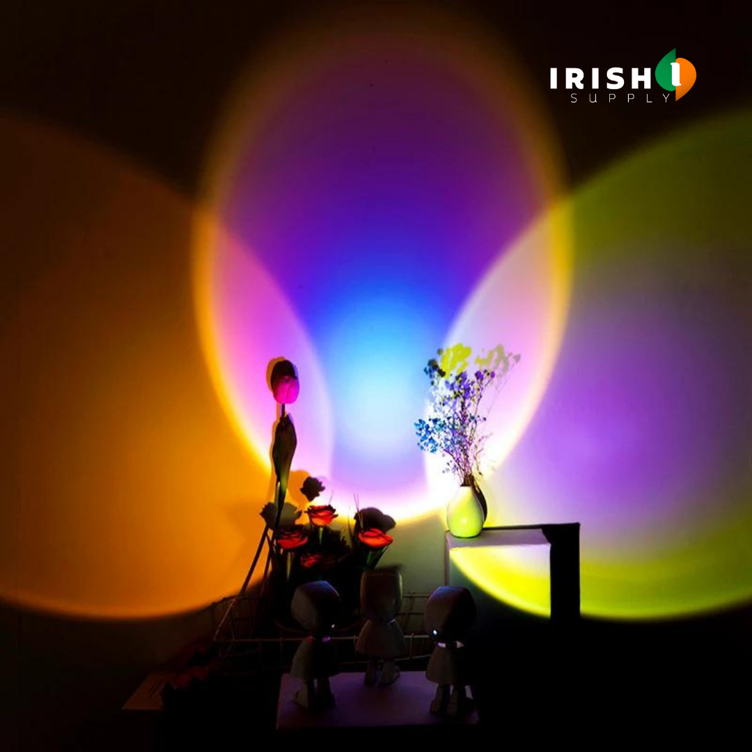 Irish Supply, SUNSETFLOW Night Lamp Projector