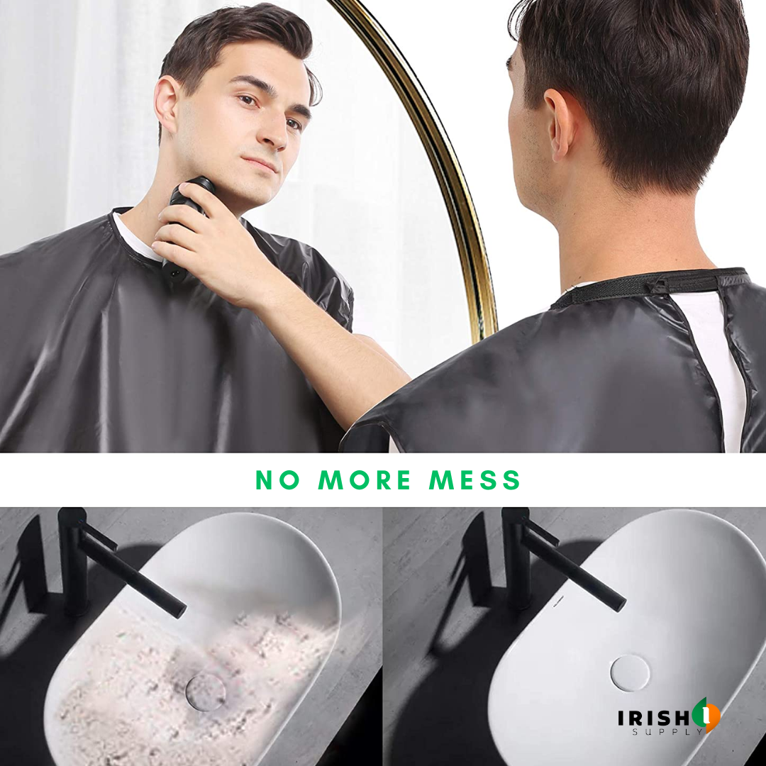 Irish Supply, GROOM MATE Men Beard Shaving Bib