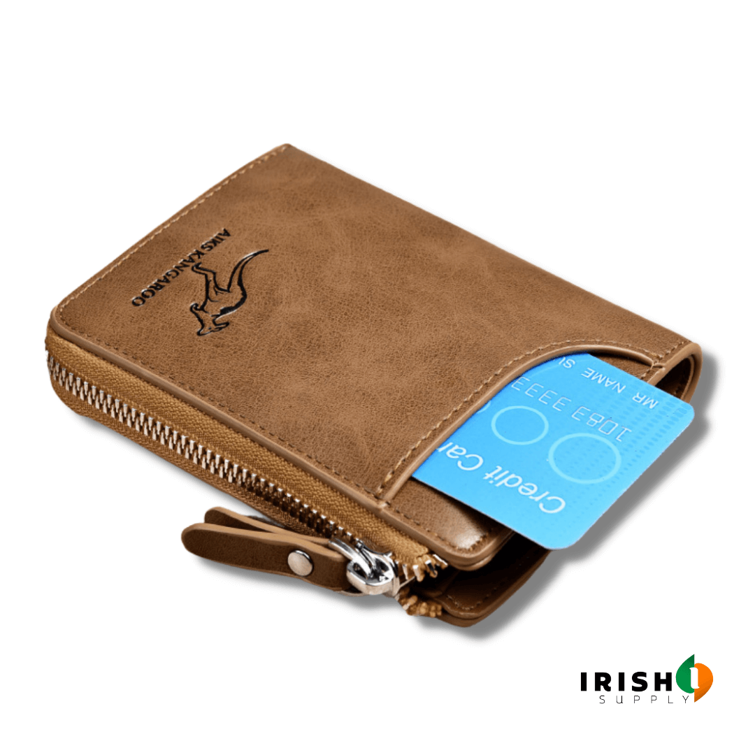 BlockRob™ Leather Safety Wallet