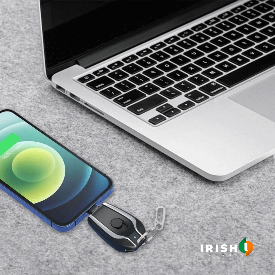 Irish Supply, KEYSAVE Emergency Keychain Powerbank