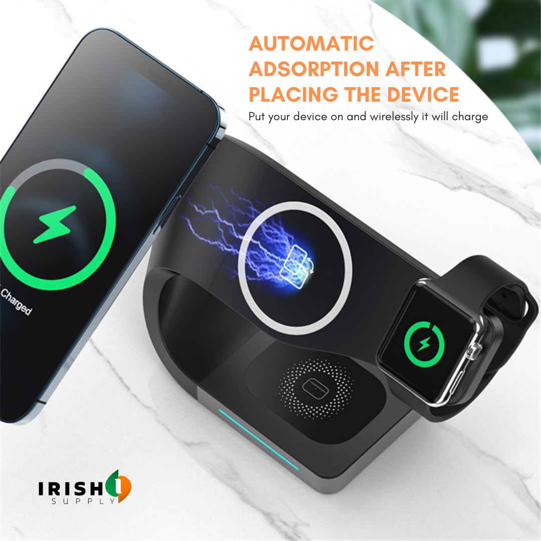 MAGCHARGE 4-in-1 Magnetic Wireless Charger