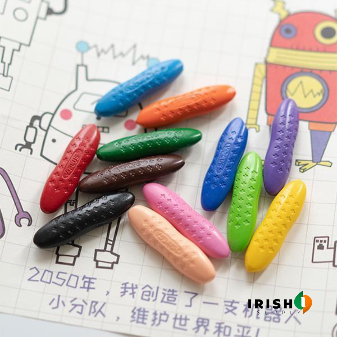Irish Supply, DRAWIES Smudge-Free Peanut Crayons