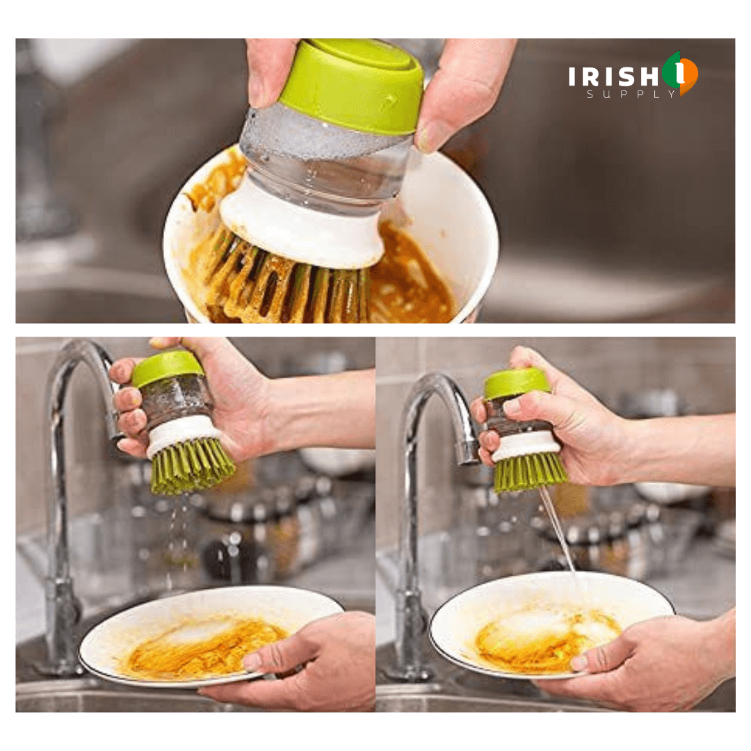 Irish Supply, Soapy™ Detergent Dispensing Brush