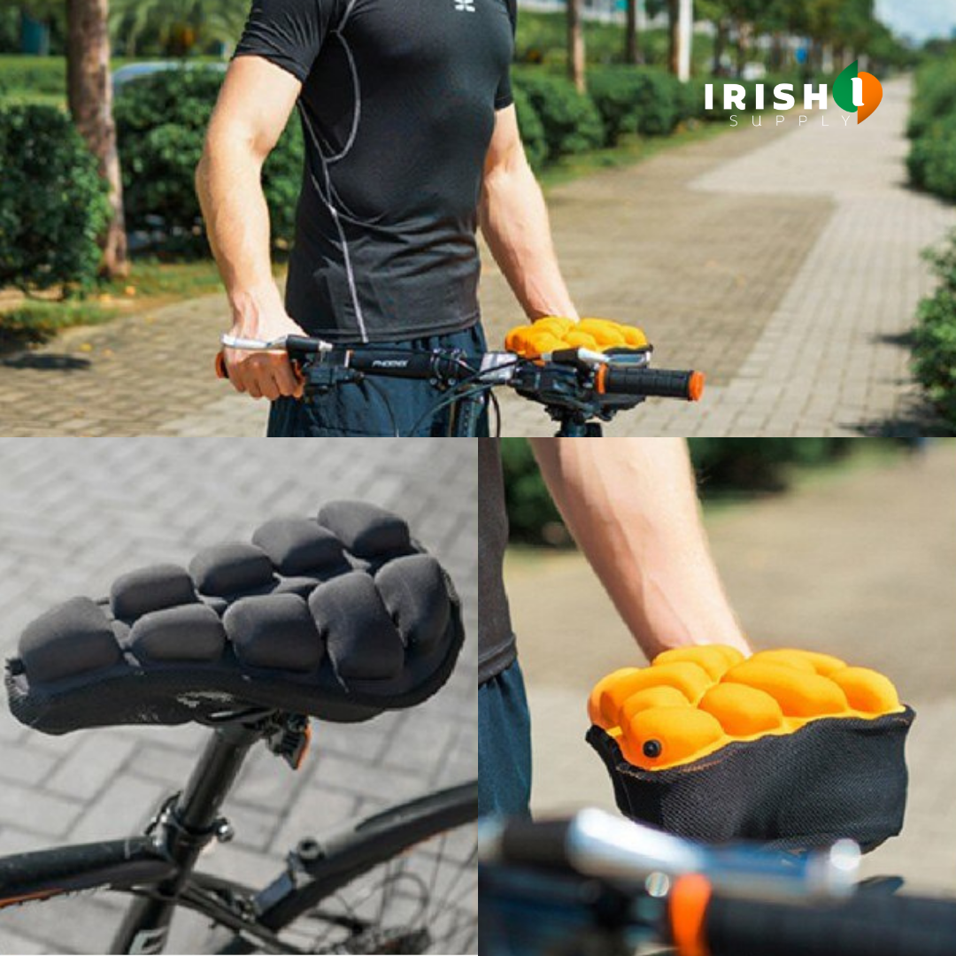 RIDEGUARD 3D Inflatable Bike Seat Cover