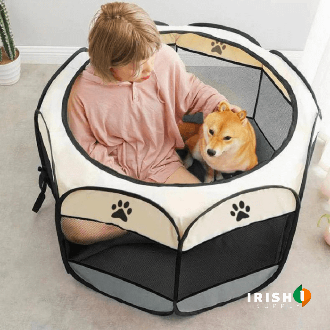 Irish Supply, Portable Pet Playpen by PETPLACE