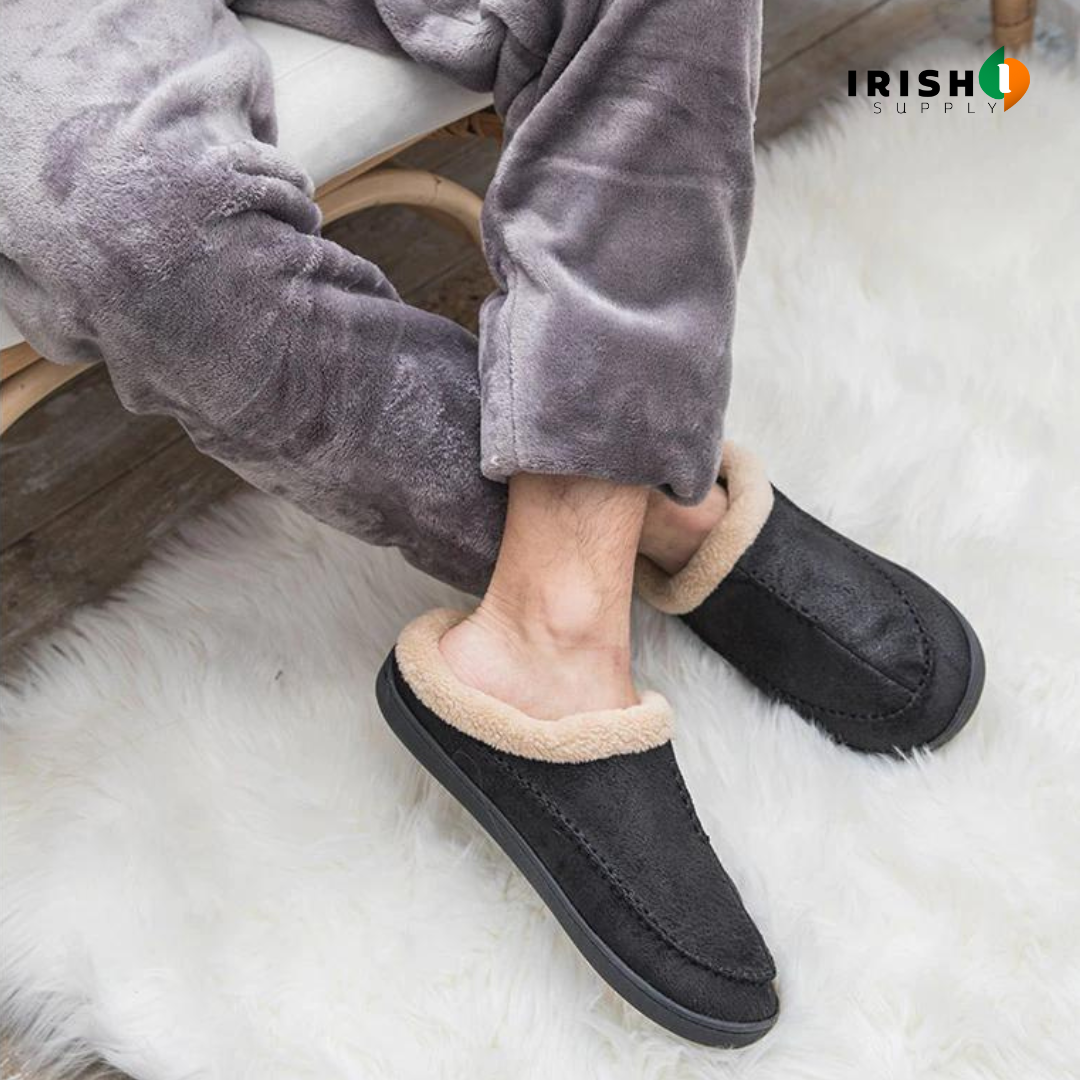 Irish Supply, SOFTCLOUD Fluffy Wide Loafer Slippers