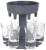 Irish Supply, 6 Shot Glass Dispenser and Holder