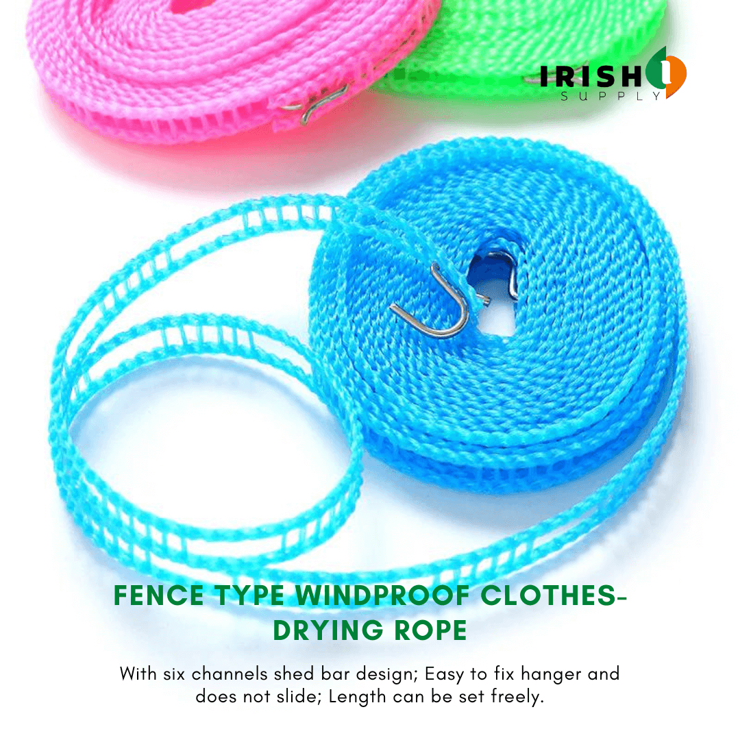 Windproof clothesline hotsell