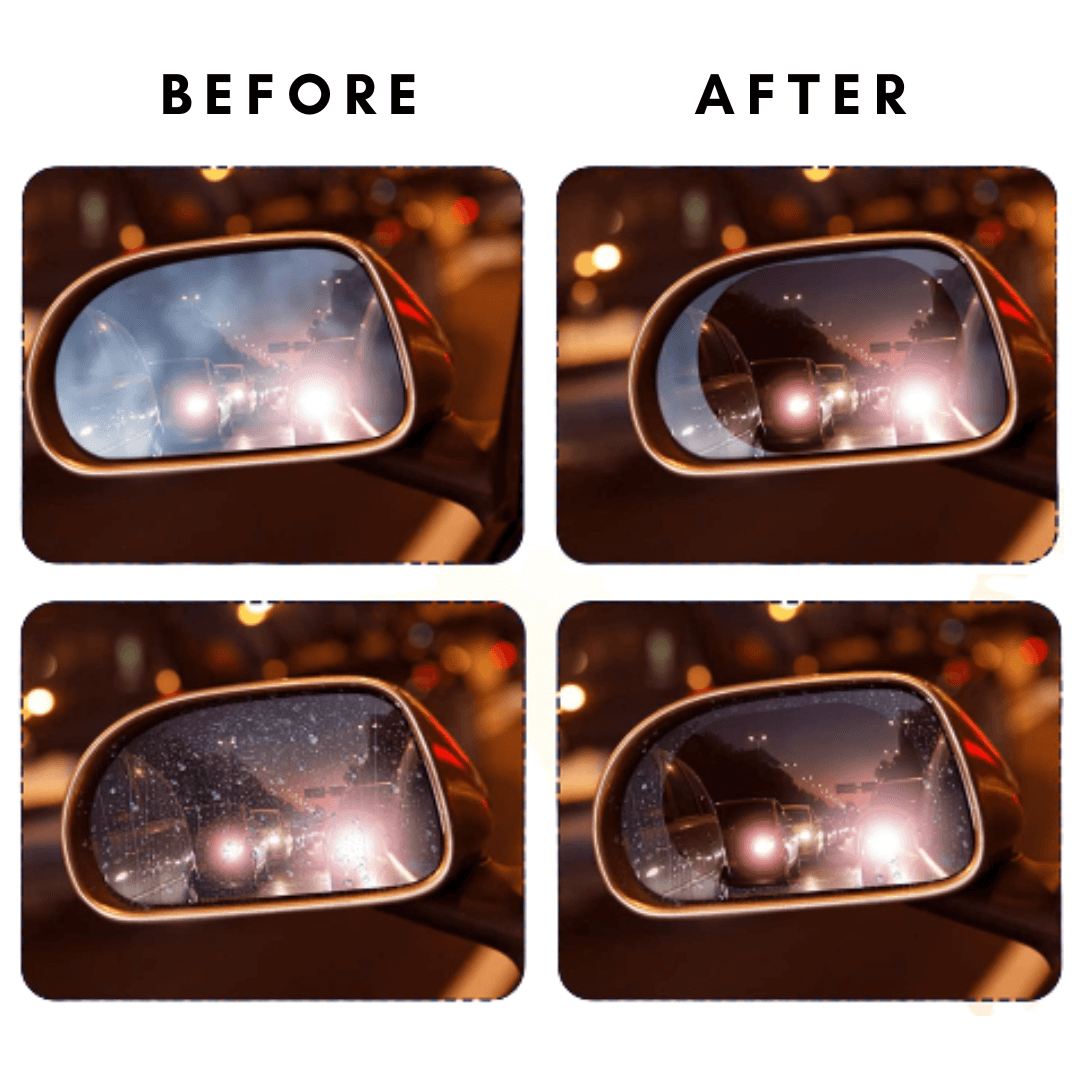 Irish Supply, CLEARSIGHT Rainproof Protective Film For Rearview Mirror
