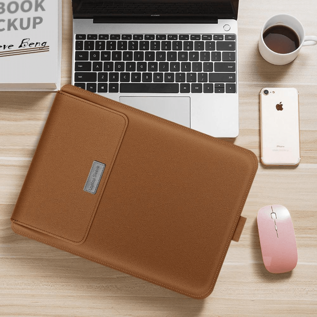 TECH SLEEVE 3-in-1 Laptop Cover Case with Mouse Pad and Stand