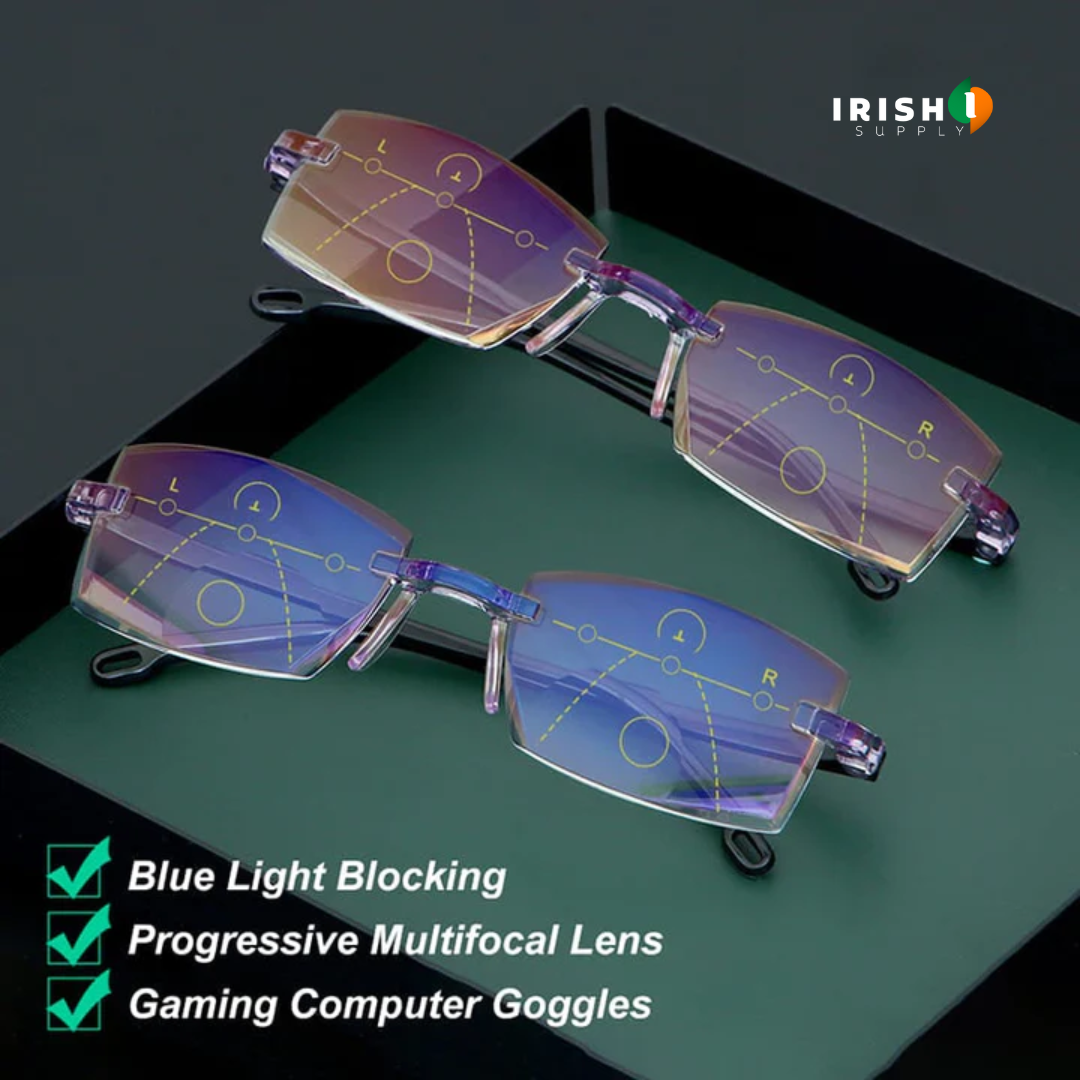 Irish Supply, BIFOBLUE Bifocal Filtered Glasses