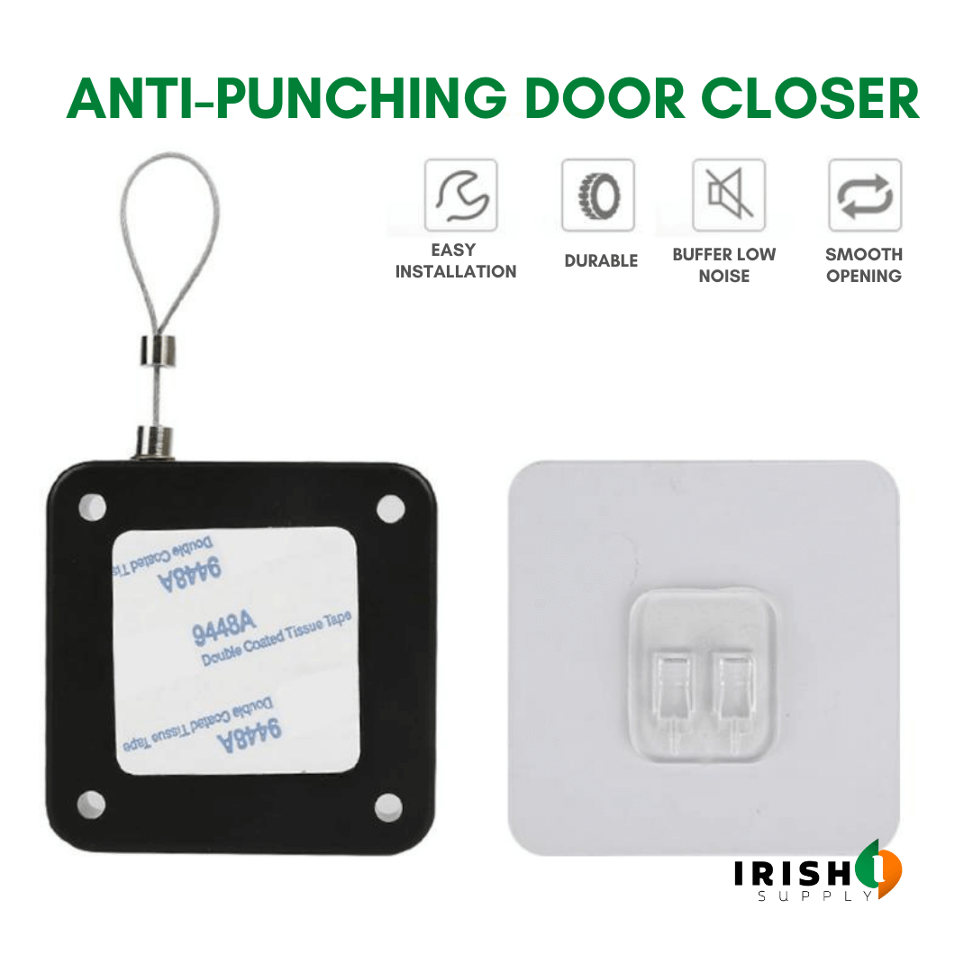 DOORSIE Punch-Free Door Closer