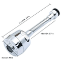 Irish Supply, HEADFLEX 360 Degree Swivel Faucet Aerator