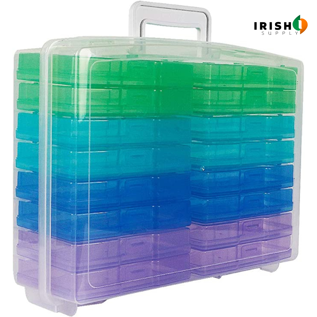 Irish Supply, CRAFTCADDY Photo Cases and Clear Craft Storage Box